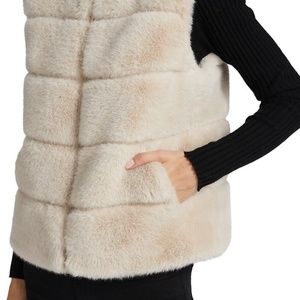 Generation Love White Faux Fur Vest